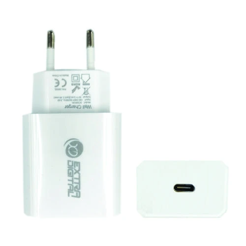 Kroviklis EXTRA DIGITAL USB Type-C: 220V, 20W, PD