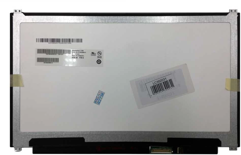 LG Ekranas 13.3", 1920x1080, 60Hz, blizgus, 40pin, dešinėje