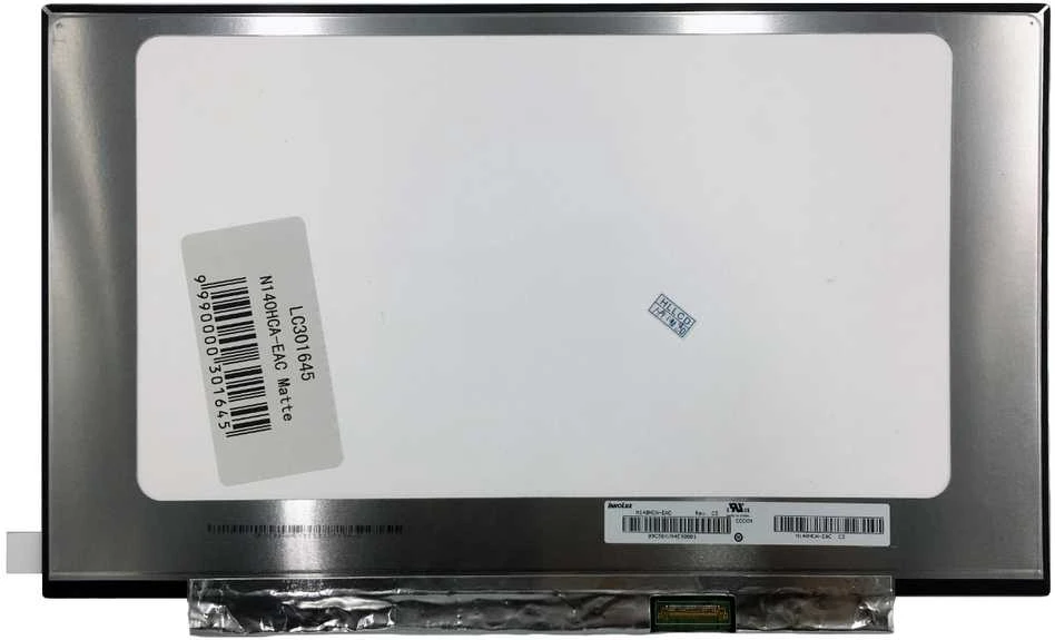 LG Ekranas 14.0", 1920x1080, 60Hz, matinis, 30pin, dešinėje, IPS