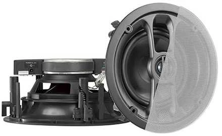 LUMI Lubų garsiakalbiai, 30W, 6.5”, 2 juostų, Bluetooth, juodi (aktyvus + pasyvus)