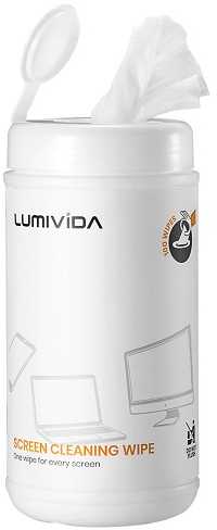 Lumivida Ekrano valymo servetėlės, 100vnt.