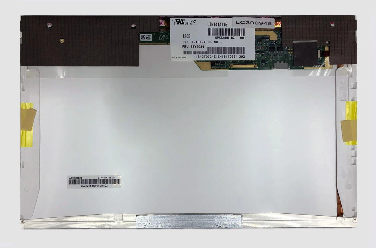 LG Ekranas 14.1", 1280x800, 60Hz, matinis, 40pin, dešinėje