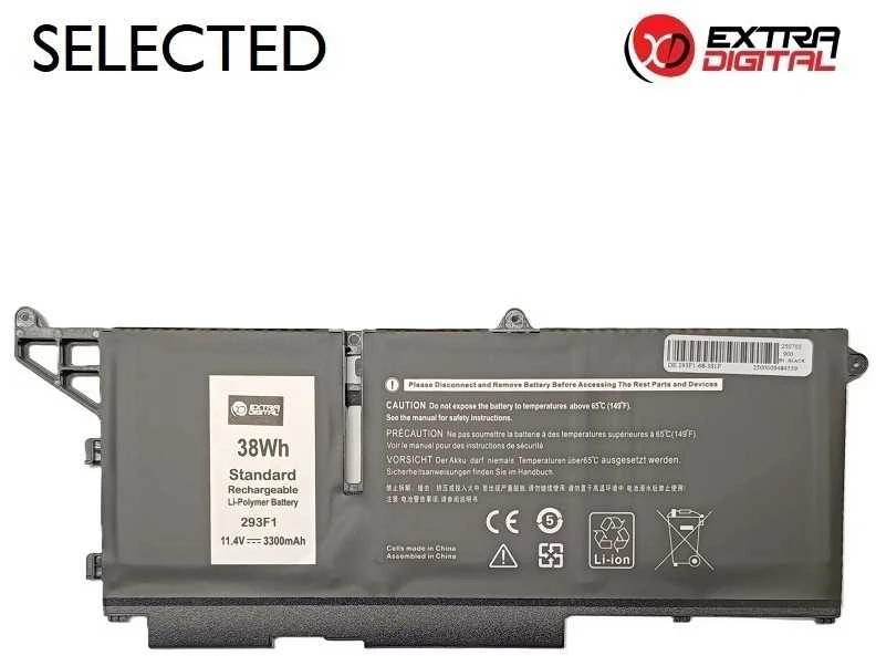 Nešiojamo kompiuterio baterija DELL 293F1, 3300mAh, Extra Digital Selected