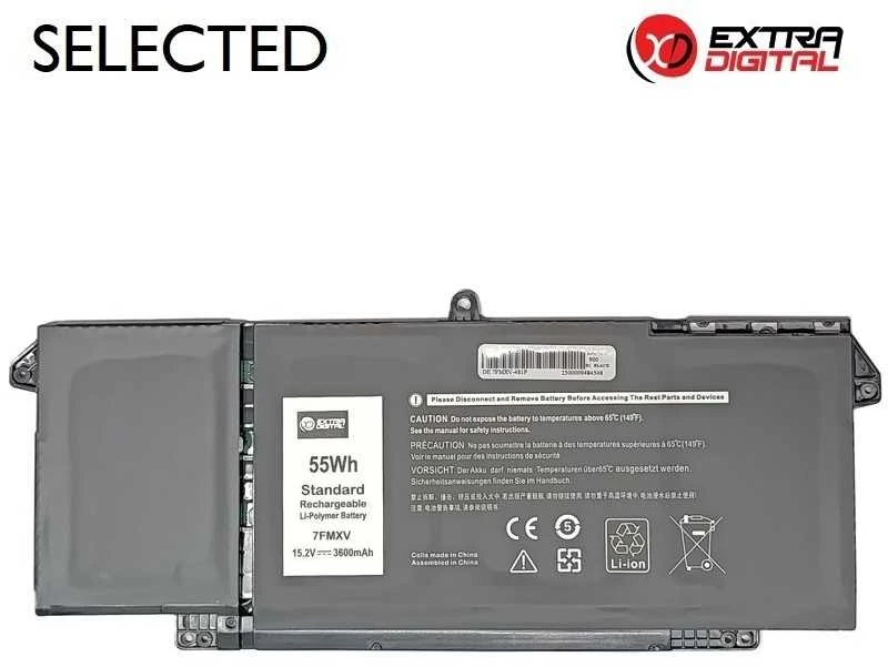Nešiojamo kompiuterio baterija DELL 7FMXV, 3600mAh, Extra Digital Selected