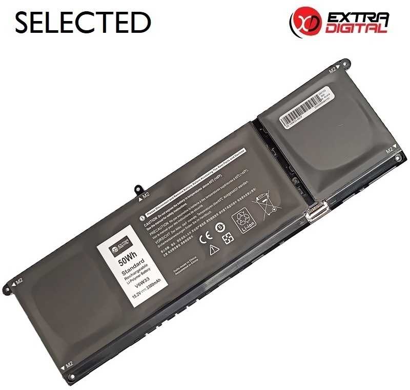 Nešiojamo kompiuterio baterija DELL V6W33, 3300mAh, Extra Digital Selected