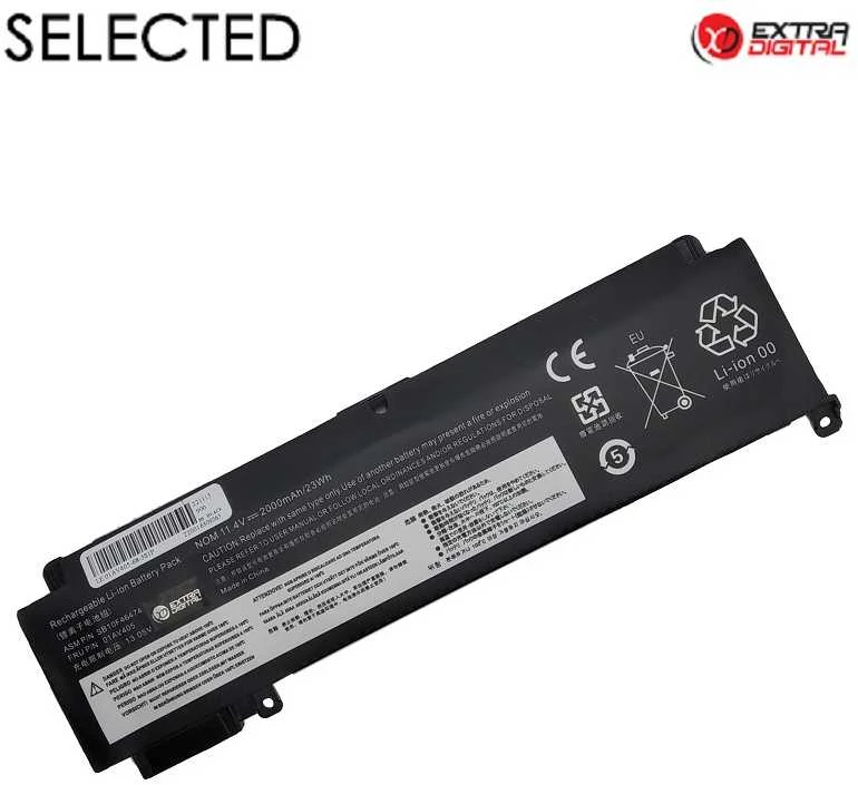 Nešiojamo kompiuterio baterija LENOVO 01AV405, 2000mAh, Extra Digital Selected