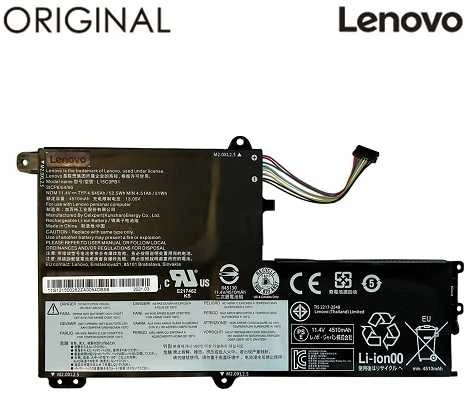 Nešiojamo kompiuterio baterija LENOVO L15C3PB1, 4510mAh, Original