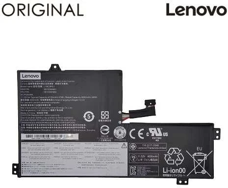 Nešiojamo kompiuterio baterija LENOVO L19C3PG1, 4125mAh, Original