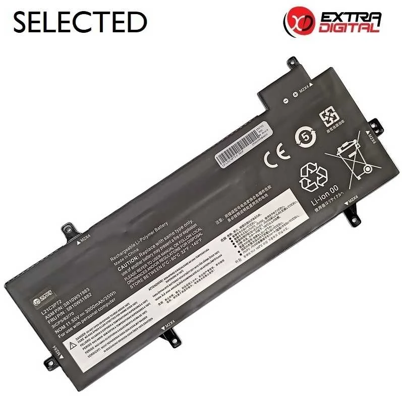 Nešiojamo kompiuterio baterija LENOVO L21C3P72, 3000mAh, Extra Digital Selected