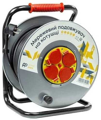 Šakotuvas EXD Ilgintuvas su rite 50m, 4 lizdai, 3x2.5mm2