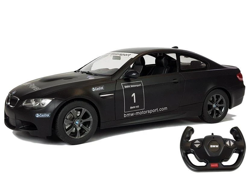 Rastar Nuotoliniu būdu valdoma BMW M3 1:14 juoda
