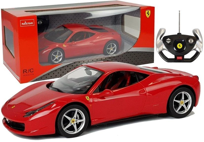Rastar Nuotoliniu Būdu Valdomas Ferrari Italia Automobilis 1:14 Mastelyje