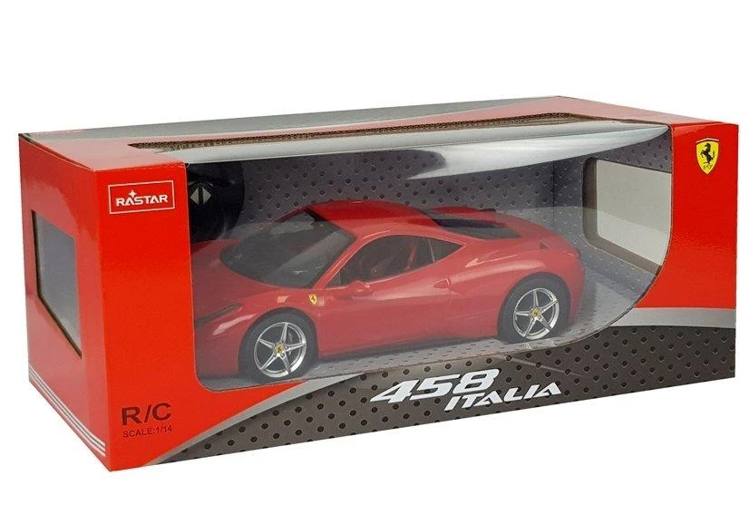 Rastar Nuotoliniu Būdu Valdomas Ferrari Italia Automobilis 1:14 Mastelyje