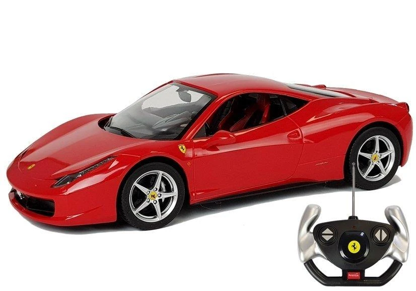 Rastar Nuotoliniu Būdu Valdomas Ferrari Italia Automobilis 1:14 Mastelyje