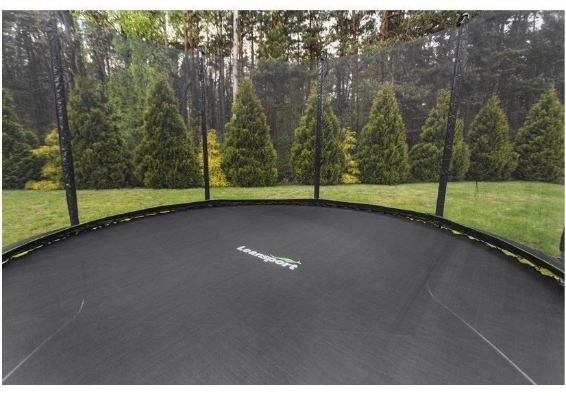 Trampolina Batutas Lean Sport 244 cm, juoda žalia