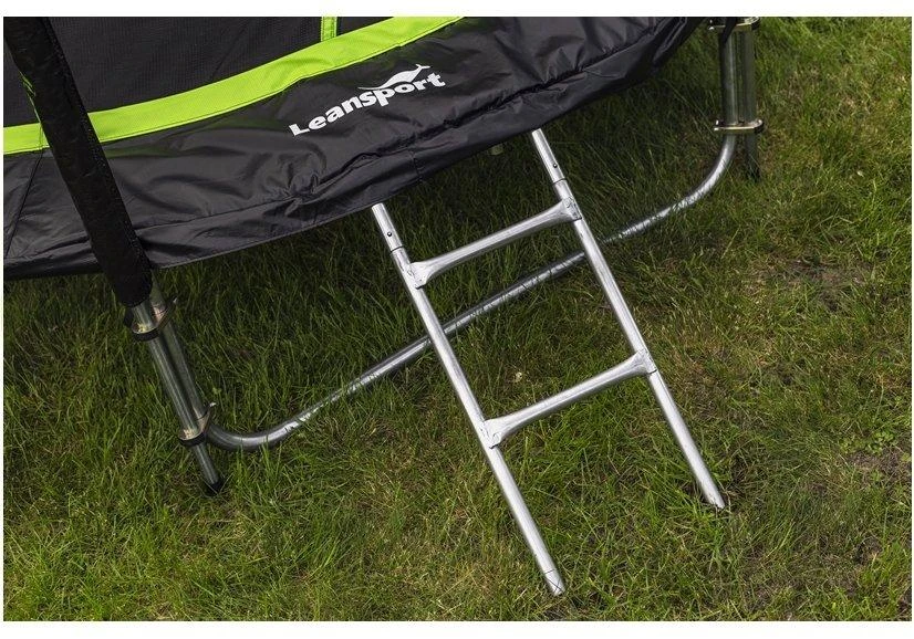 Trampolina Batutas Lean Sport 244 cm, juoda žalia