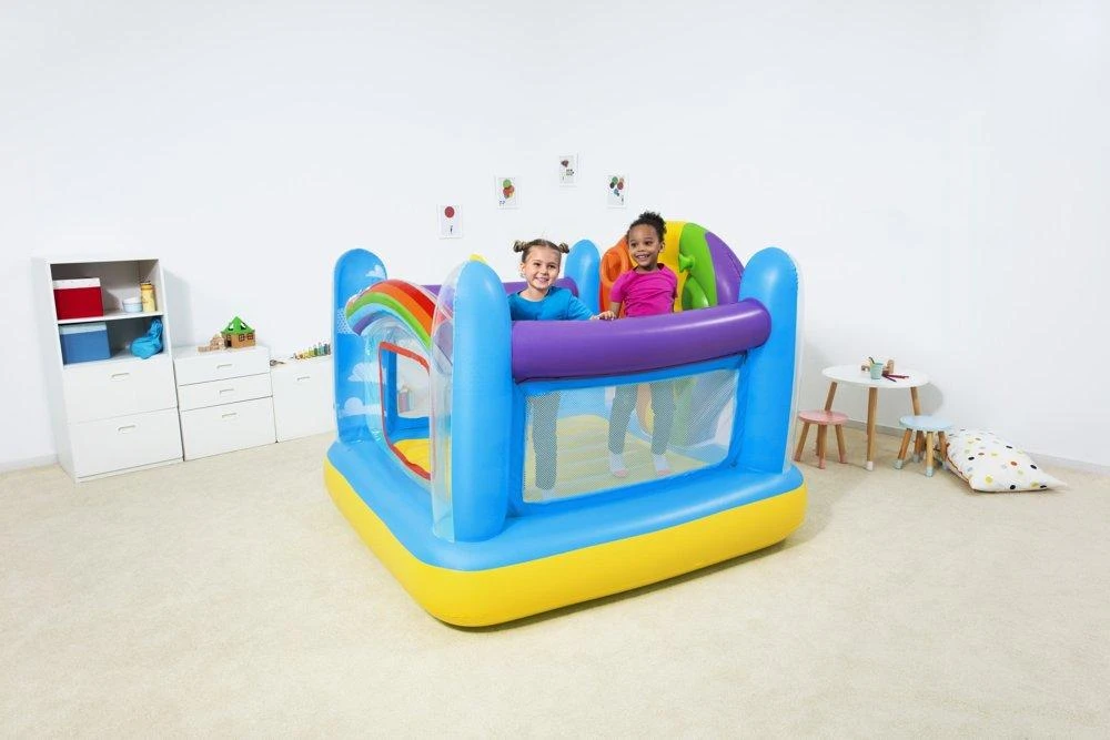 BESTWAY pripučiamas batutas Hot Air Balloon Bouncer 1.75m x 1.73m x 1.37m, 52269