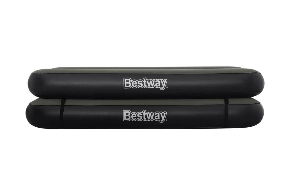 Bestway 3-1 Pripučiamas čiužinys, juodas ir pilkas, 188x99x25cm