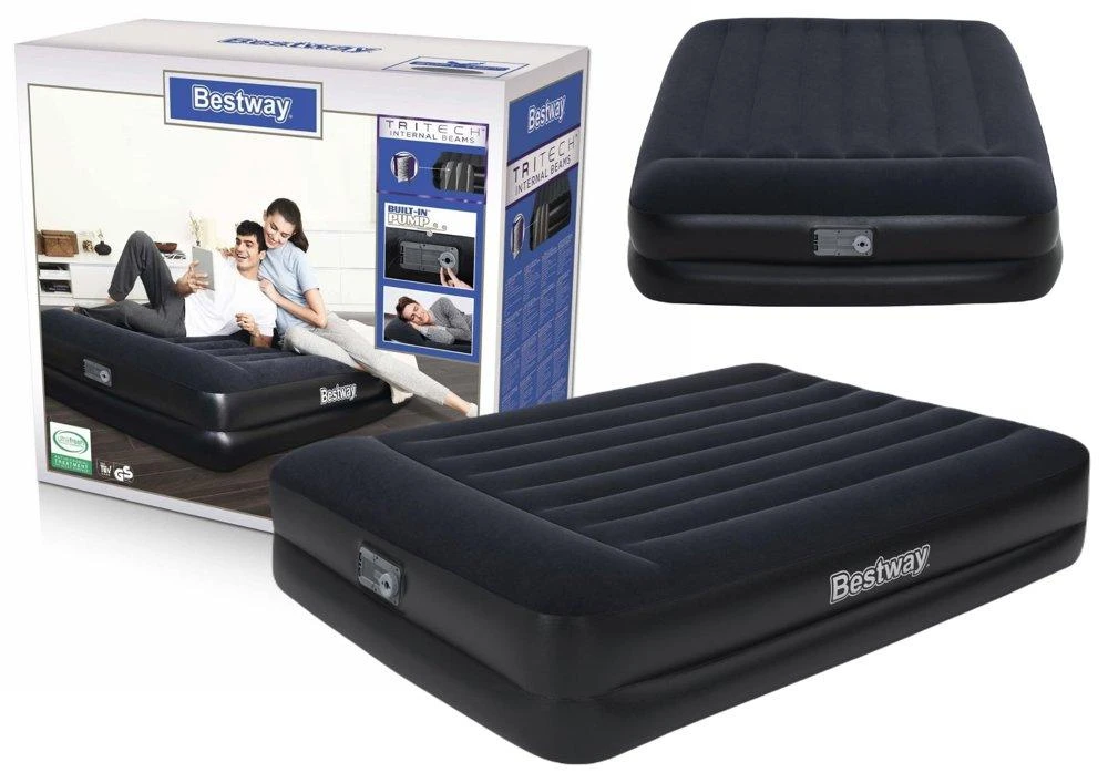Bestway Patogus pripučiamas čiužinys 203x152x46 cm