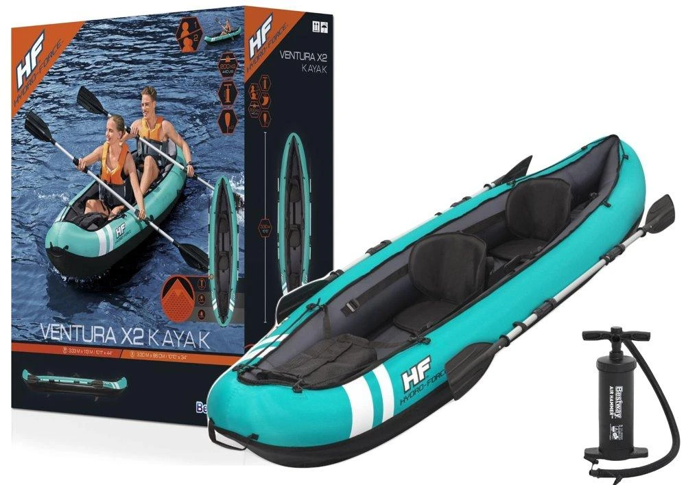 Bestway Hydro-Force Ventura X2 Baidarė, 330x86cm