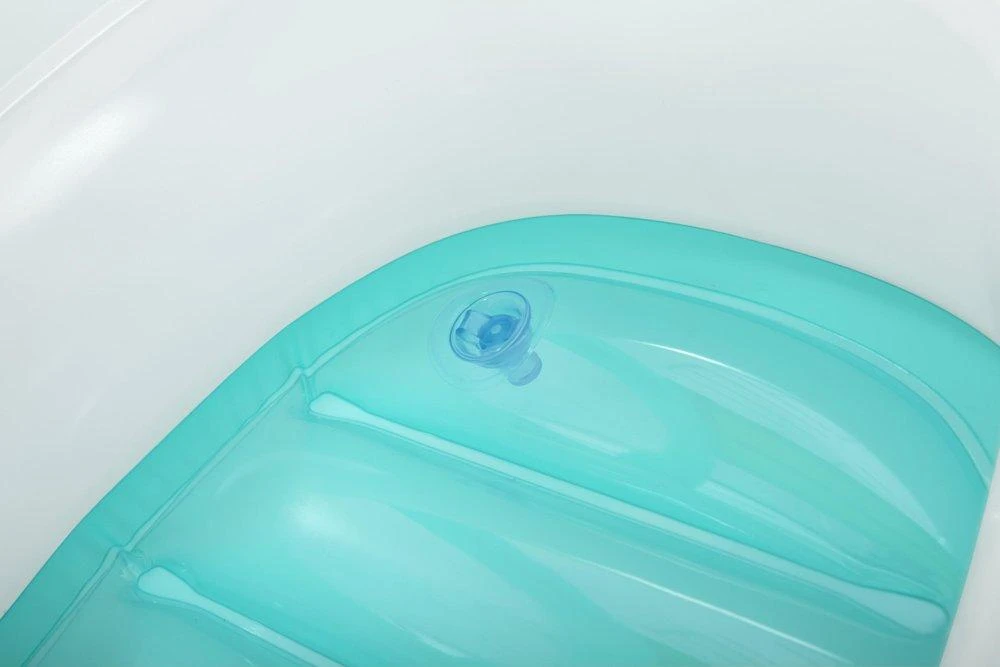 BESTWAY pripučiamas vaikiškas plaustas su stogeliu Space Splash, 1.07m x 1.12m, 34149