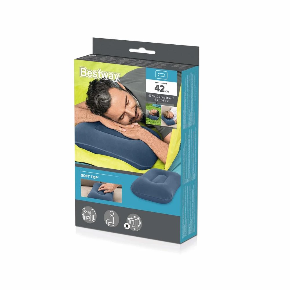 Pripučiama pagalvė Bestway, 42 cm, mėlyna