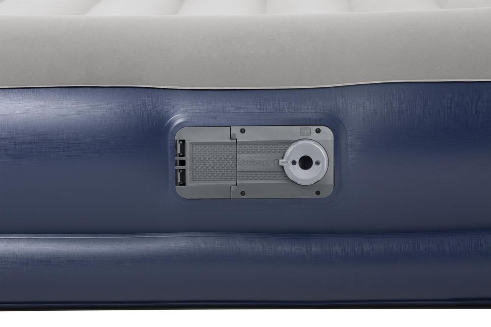 Pripučiamas čiužinys 191x97x36 cm su įmontuotu elektriniu siurbliu Bestway 67723