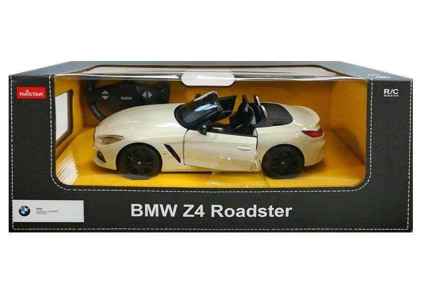 Rastar Nuotoliniu būdu valdomas automobilis BMW Z4 Roadster 1:14 baltas