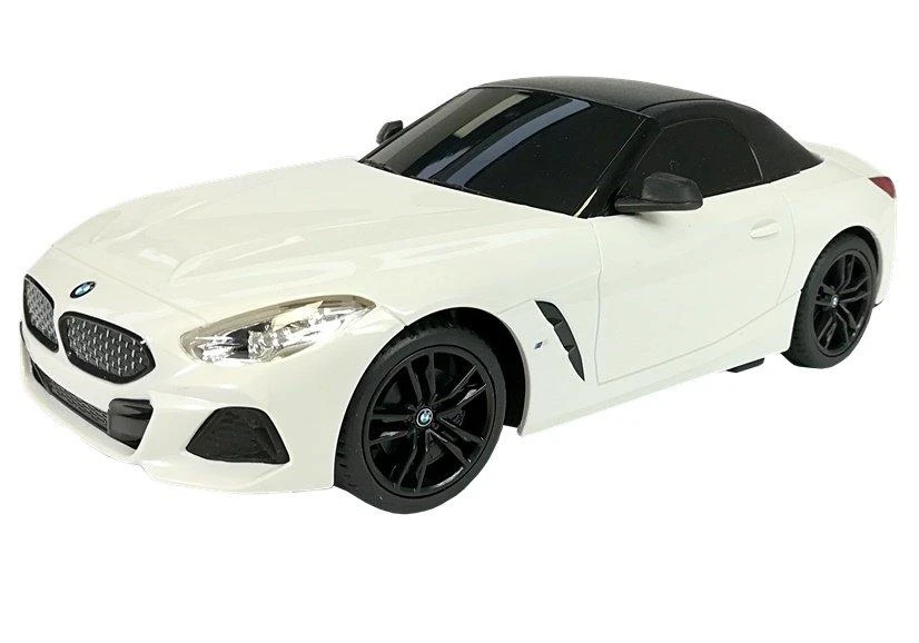 Rastar Nuotoliniu būdu valdomas BMW Z4 Roadster automobilis, baltas