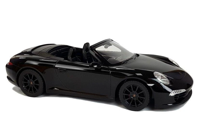 Nuotoliniu būdu valdomas automobilis Porsche 911 Carrera S Rastar 1:12 Juodas