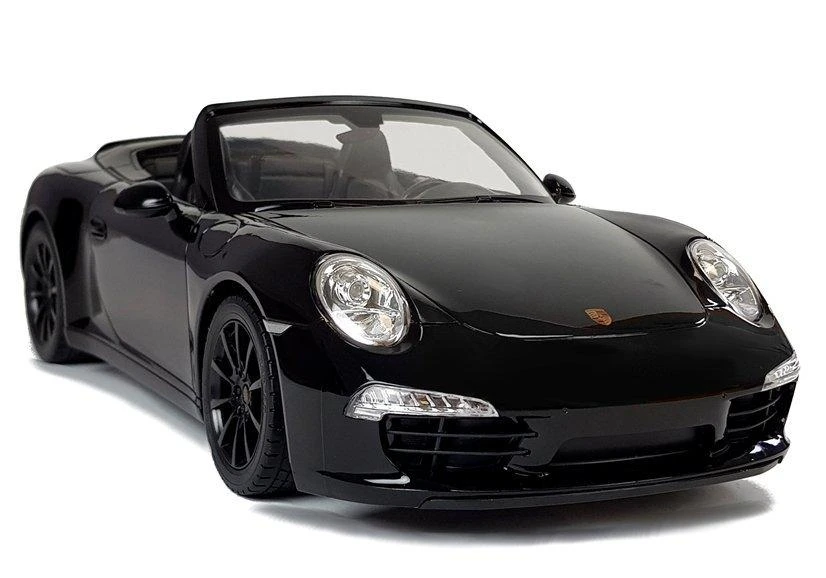 Nuotoliniu būdu valdomas automobilis Porsche 911 Carrera S Rastar 1:12 Juodas