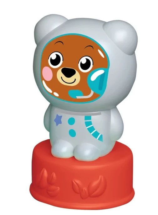 Clementoni sensorinis žaislas su kaladėlėmis "Space Rocket"