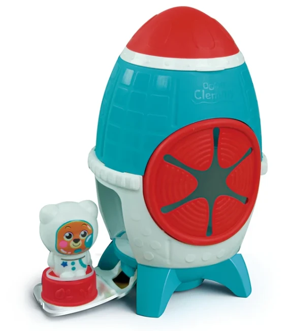 Clementoni sensorinis žaislas su kaladėlėmis "Space Rocket"