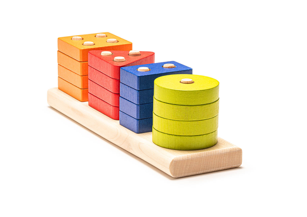 Cubika Jutiklinė rūšiuoklė "Geometrija" stačiakampis