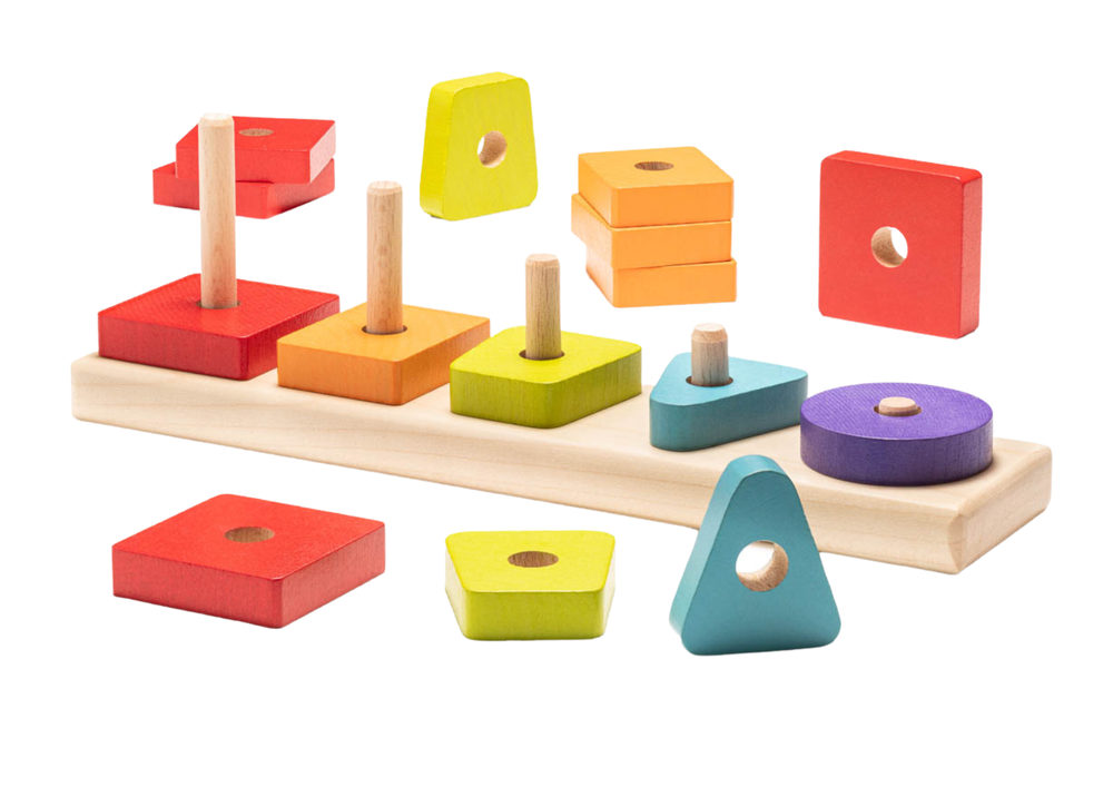 Cubika Rūšiuoklė "Geometrinės figurėlės"