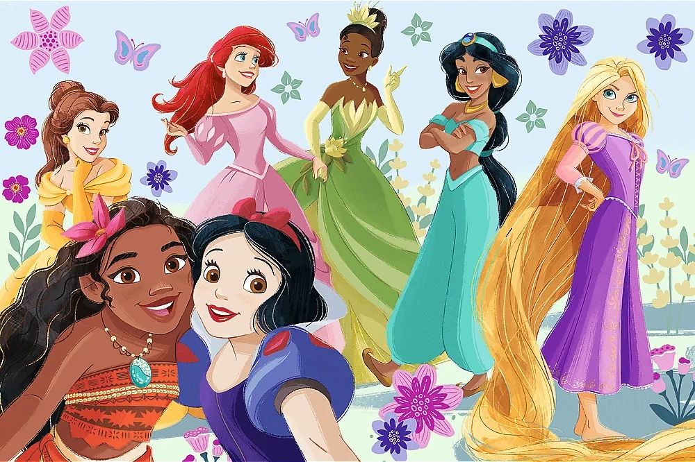 Trefl Dėlionė 60 vnt. - Disney Princesės aprašymas - Prekės nuotrauka