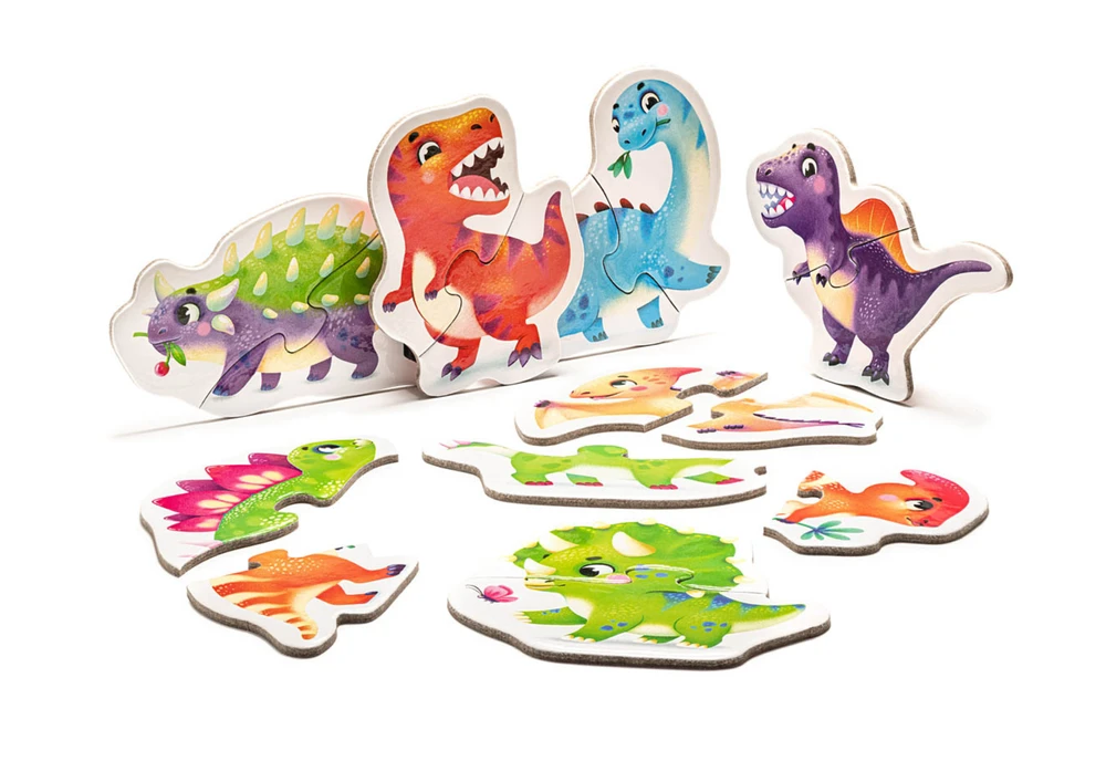 Puzzlika dėlionė "Dinozaurai"