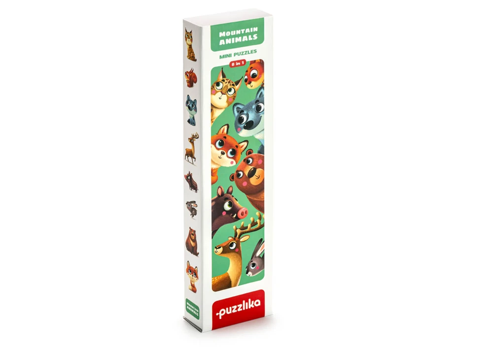 Puzzlika dėlionė "Miško gyvūnai"