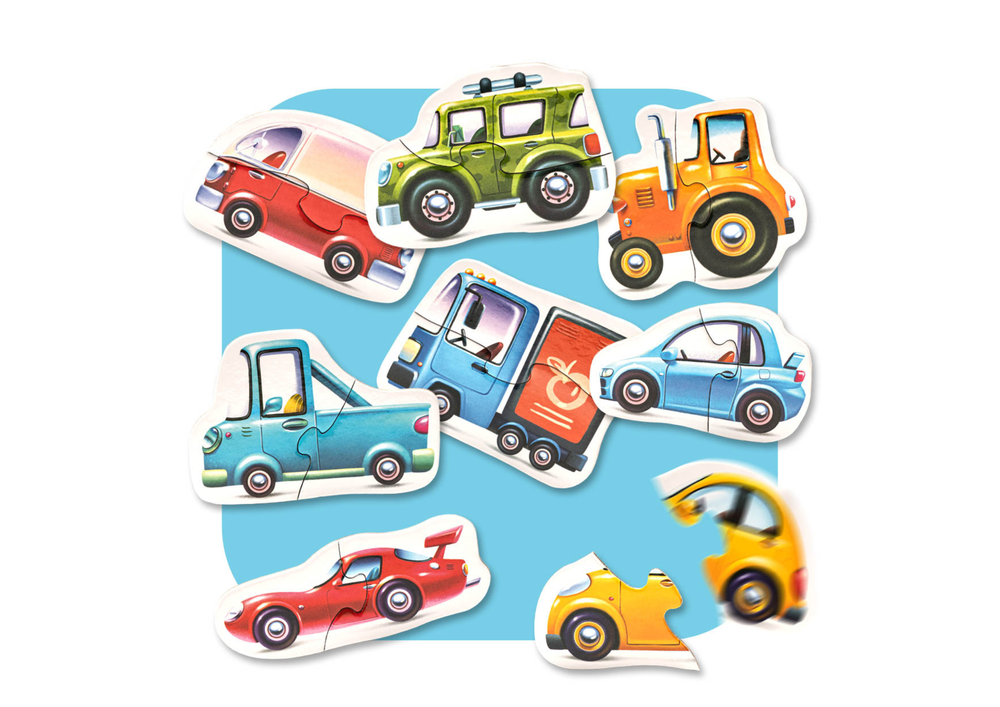 Levenya Puzzlika dėlionė "Transportas"