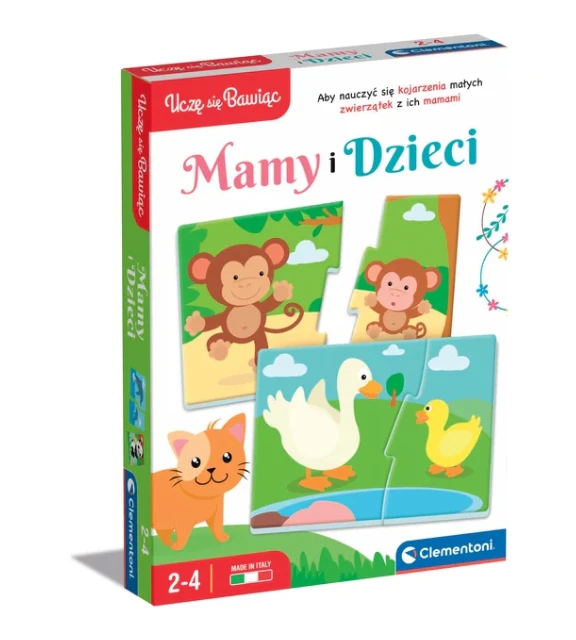 Dėlionė Mokomasis žaidimas mamoms ir vaikams CLEMENTONI 50763 CLM