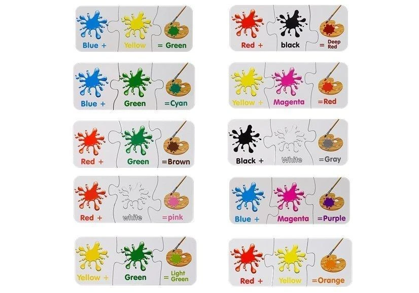Lean Toys Edukacinė dėlionė