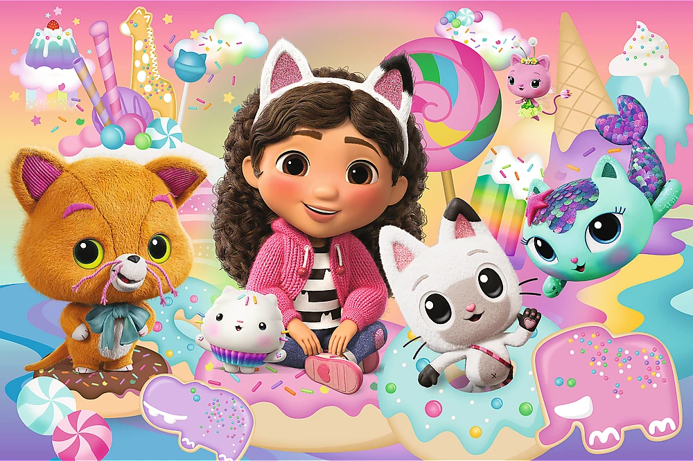 Trefl Dėlionė 24 vnt. - Gabby's Dollhouse aprašymas - Prekės nuotrauka
