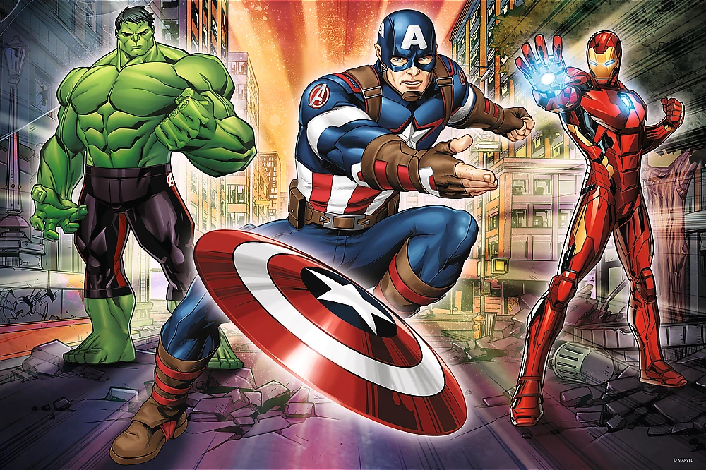 Trefl Dėlionė 24 vnt. - Keršytojai (The Avengers)