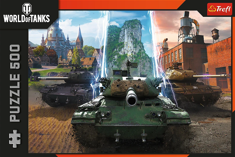 Trefl Dėlionė 500 vnt. - World of Tanks