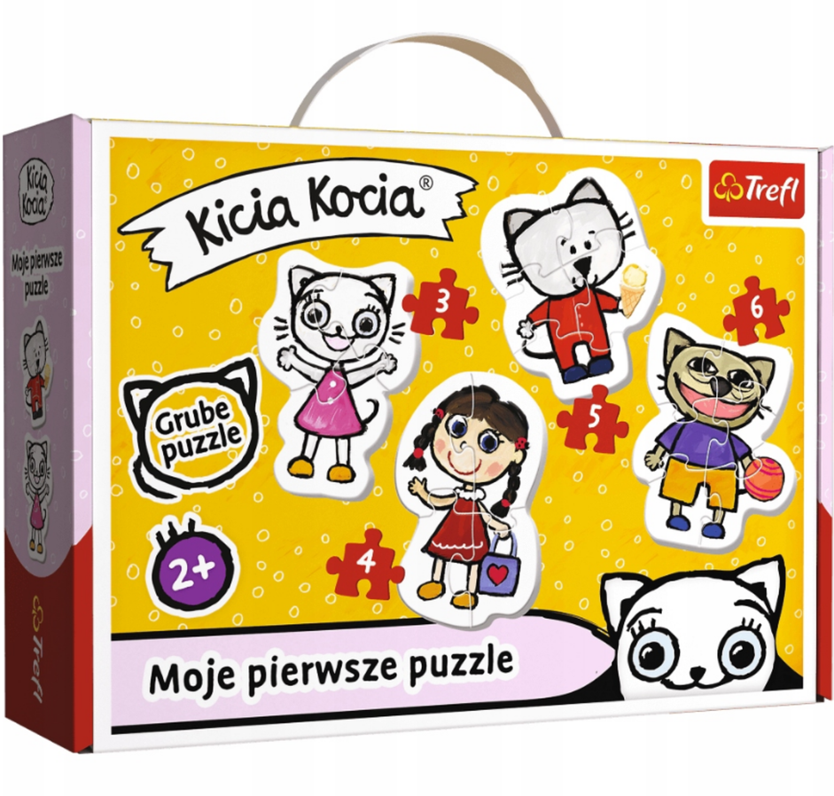 Trefl Dėlionė 18 vnt. - Kačiukai