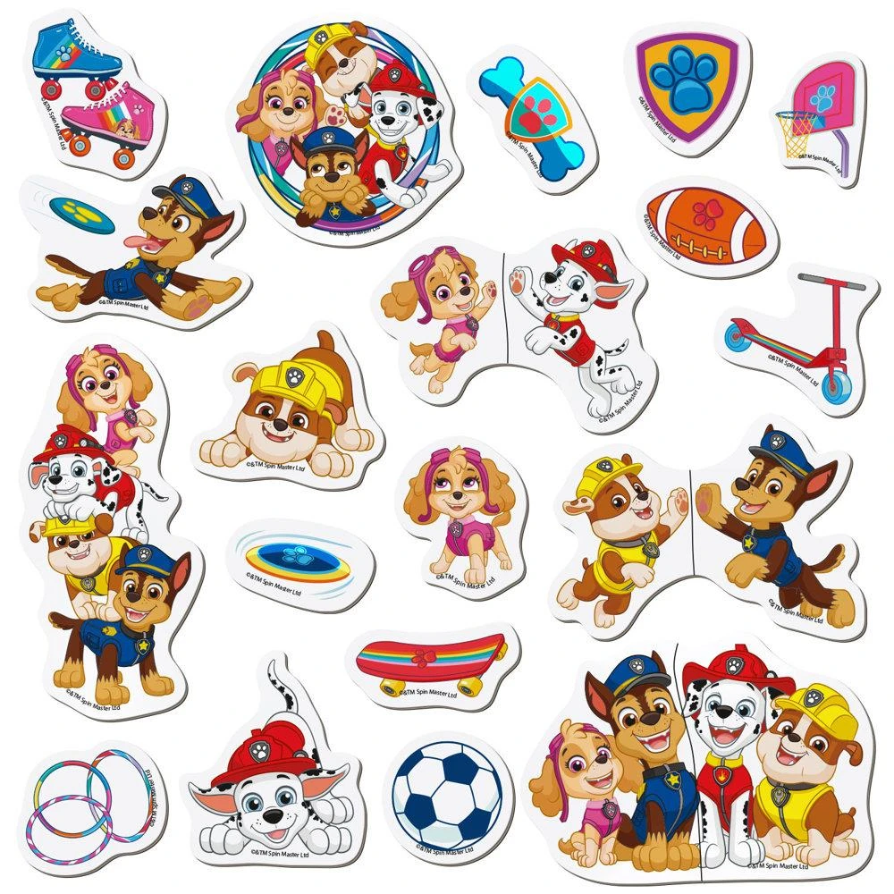 Technok Magnetukų rinkinys Paw Patrol Fun Game 22 vnt