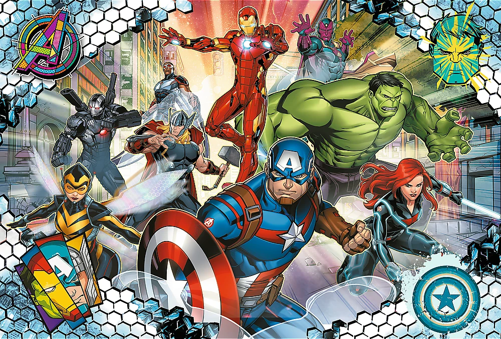 Trefl Dėlionė 100 vnt. - Keršytojai (The Avengers)