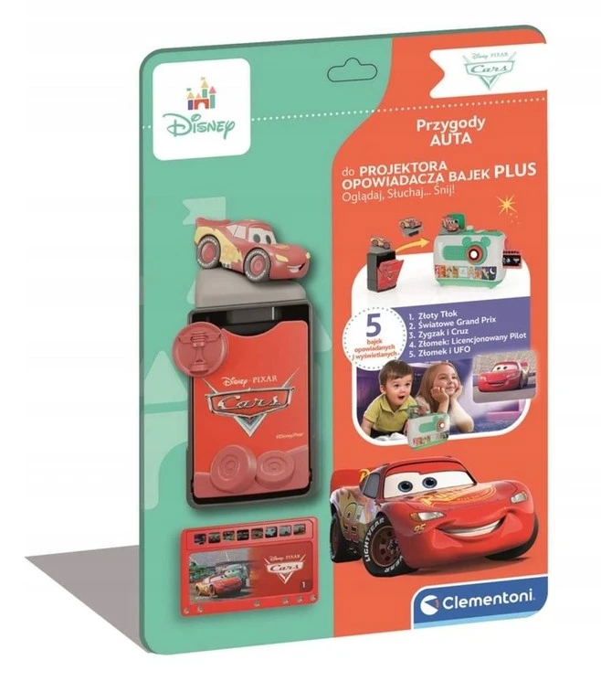 Dėlionė Clementoni 50460 Disney Baby Bajki Do Projektora - Auta