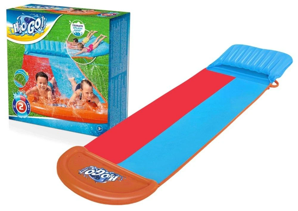 Bestway H2OGO Tsunami Splash Ramp Dviguba vandens čiuožykla