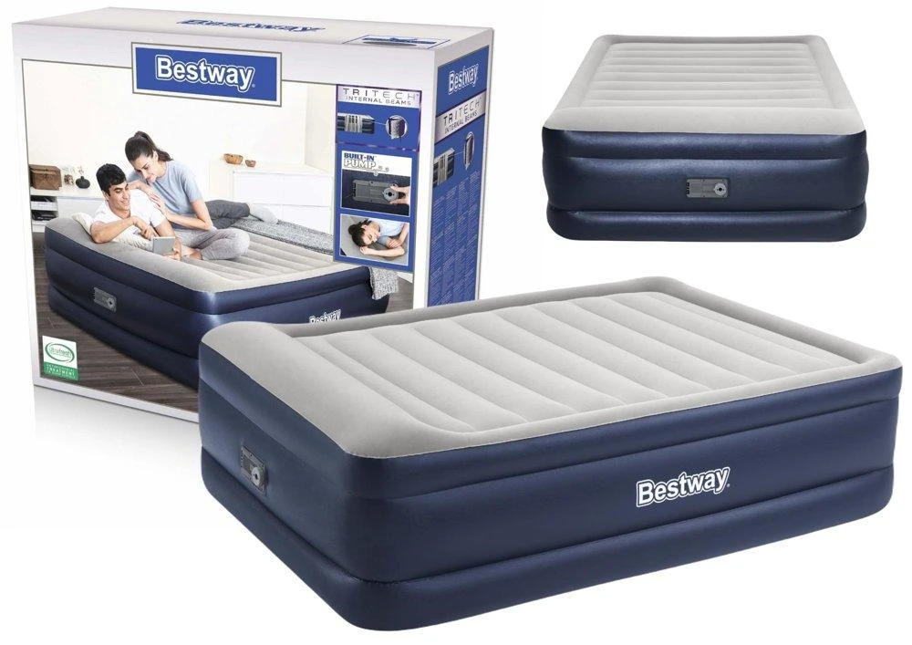 Bestway Pripučiama lova Tritech, mėlyna/pilka, 203x152x61cm, dvivietė
